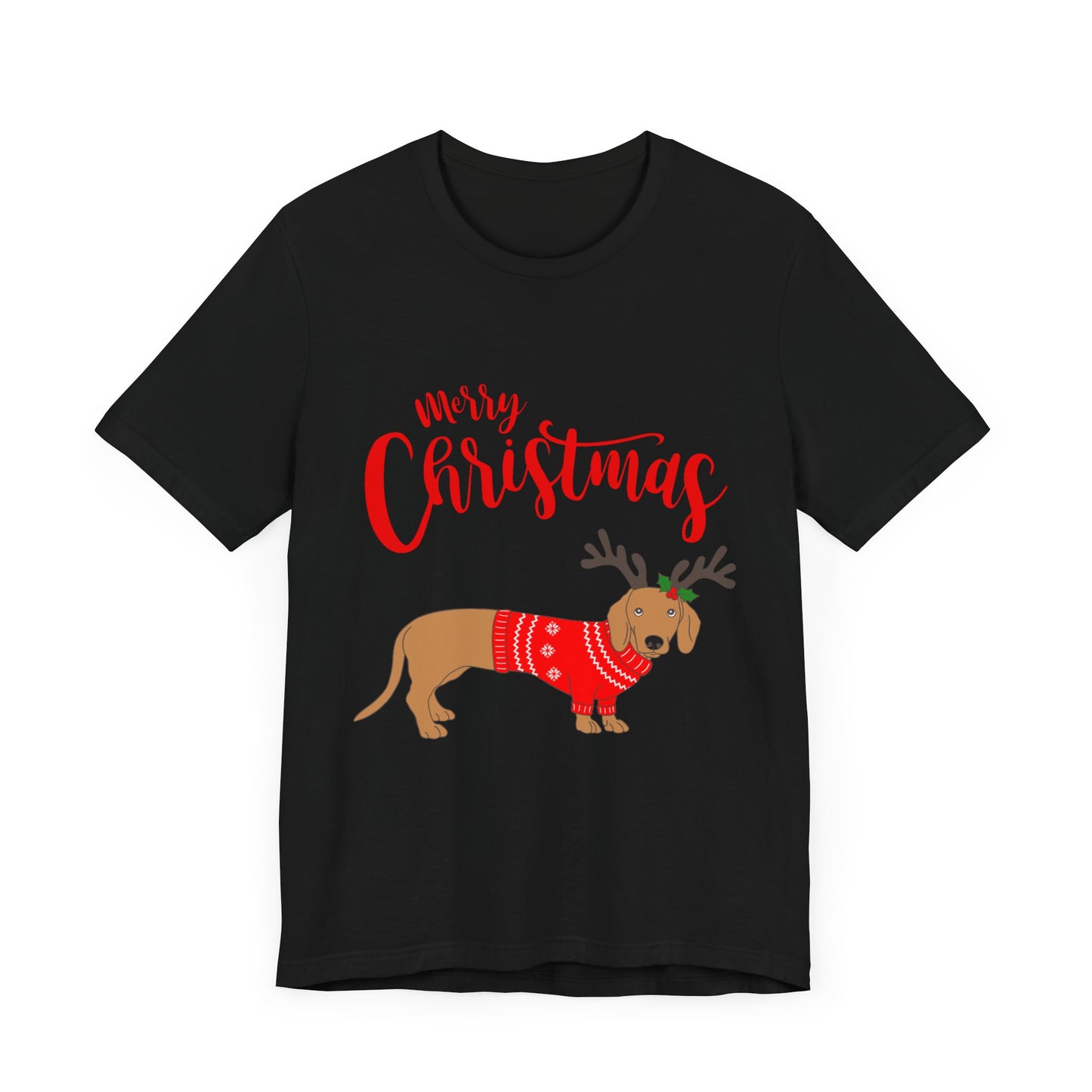 Festive Paws: Merry Christmas T-Shirt