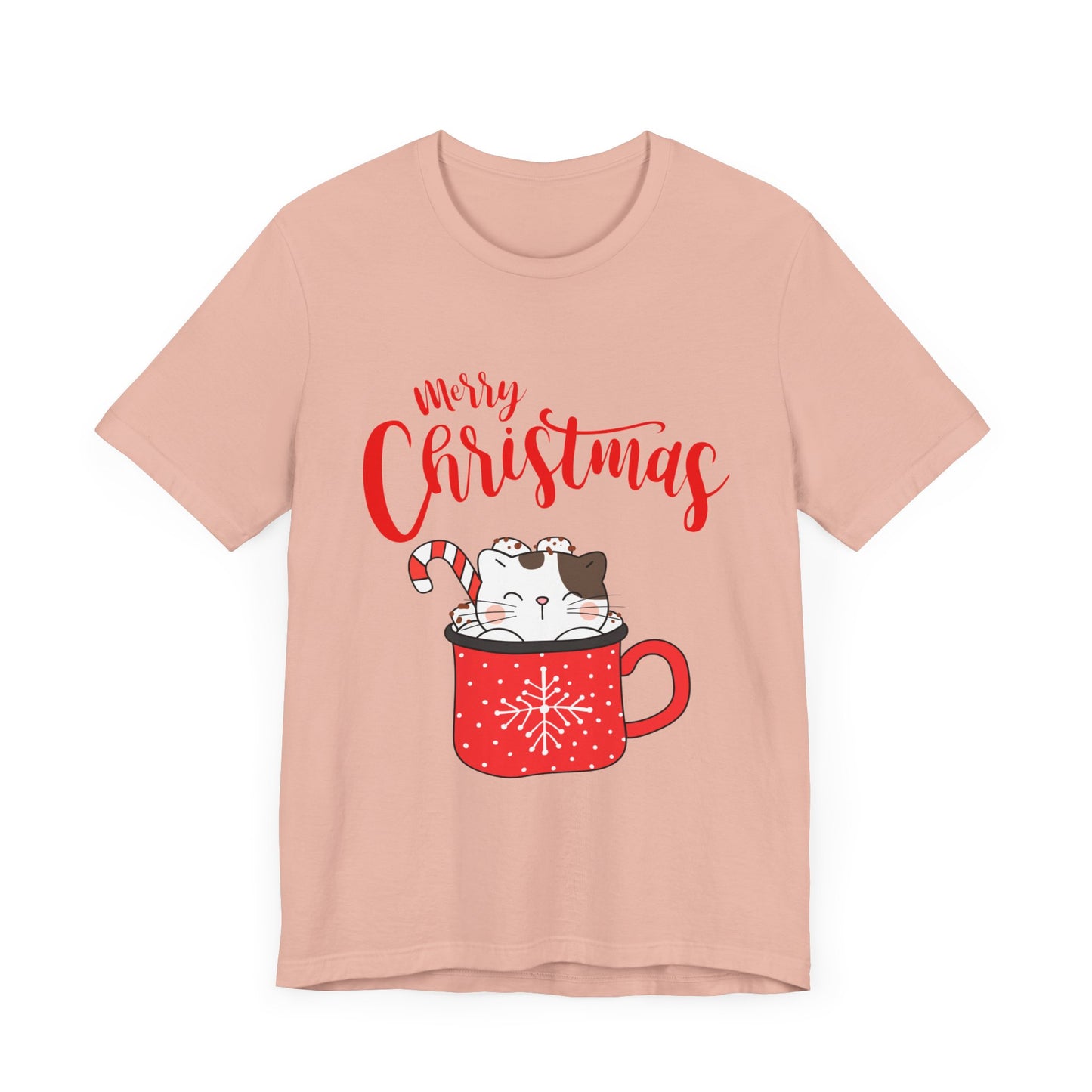 Christmas Cuteness: Kitty in a Cup T-Shirt