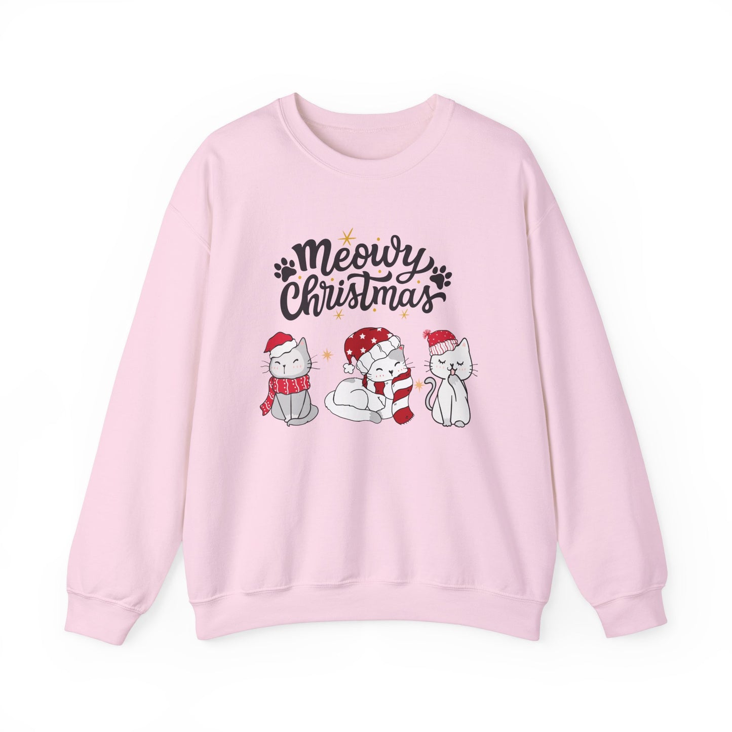 Meowy Christmas festive Crewneck