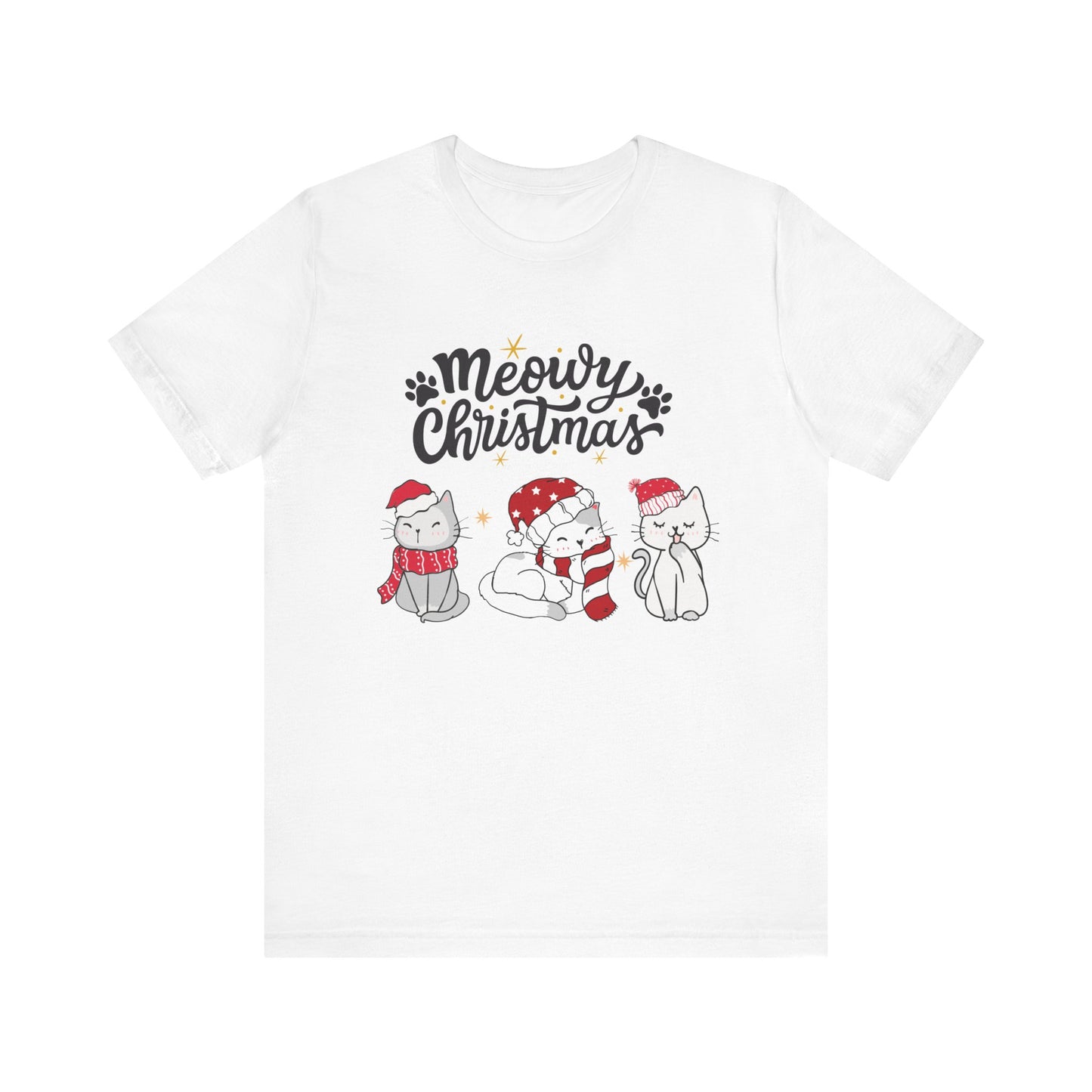 Meowy Christmas festive T-Shirt