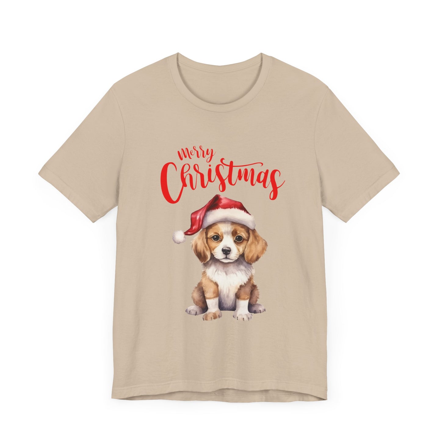 Jolly Pup: Merry Christmas T-Shirt