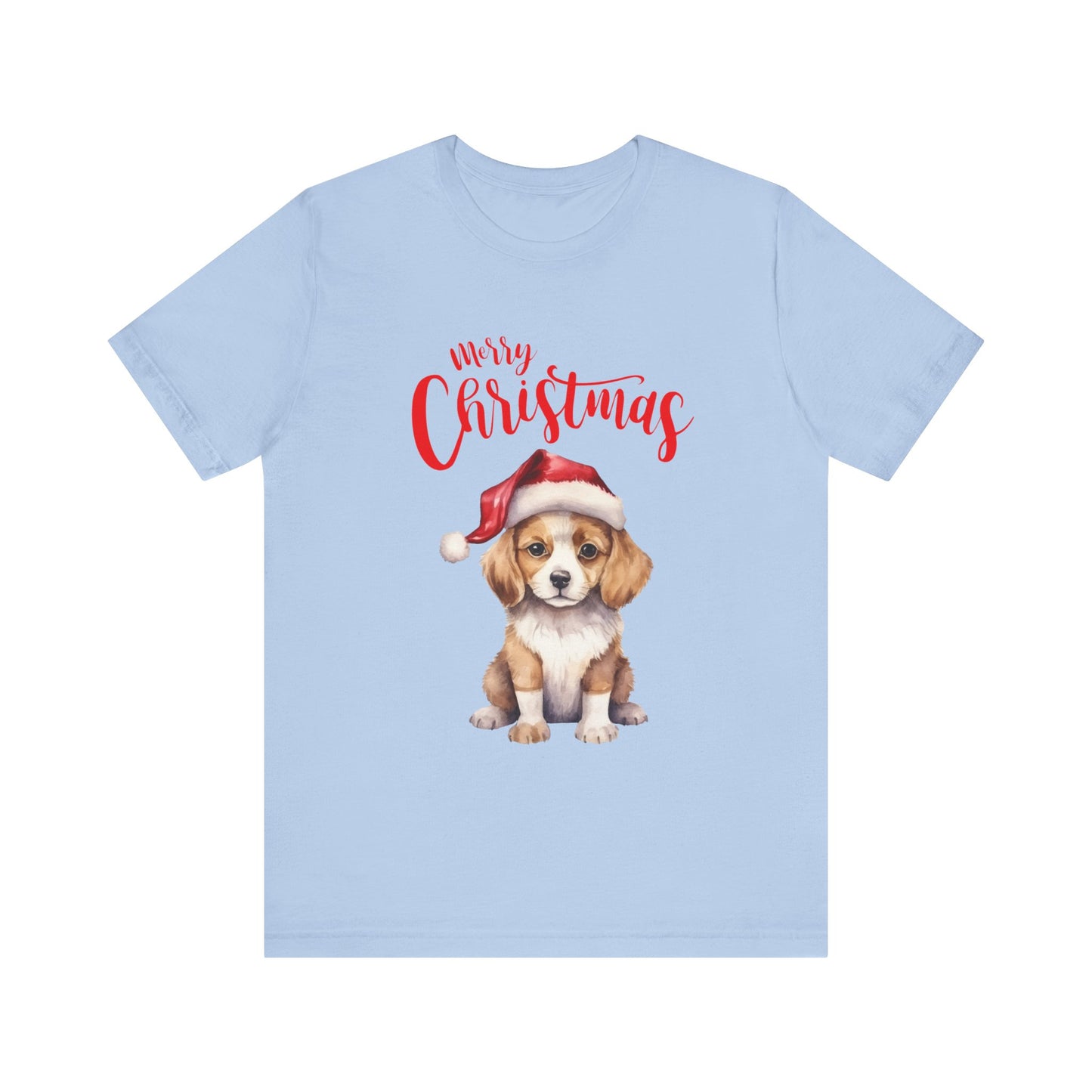 Jolly Pup: Merry Christmas T-Shirt