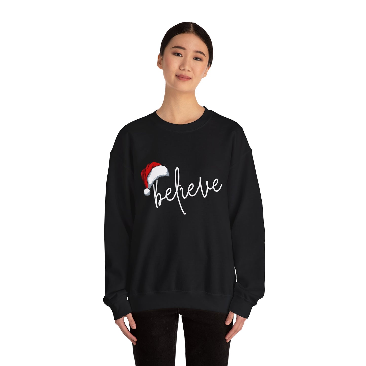 Believed & Festive Christmas Crewneck