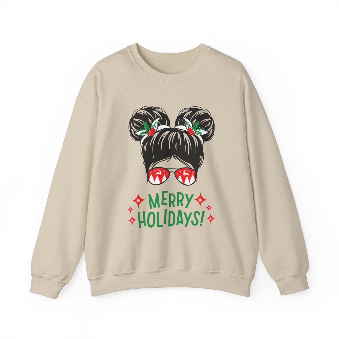 Women's Favorite Merry Holidays Crewneck