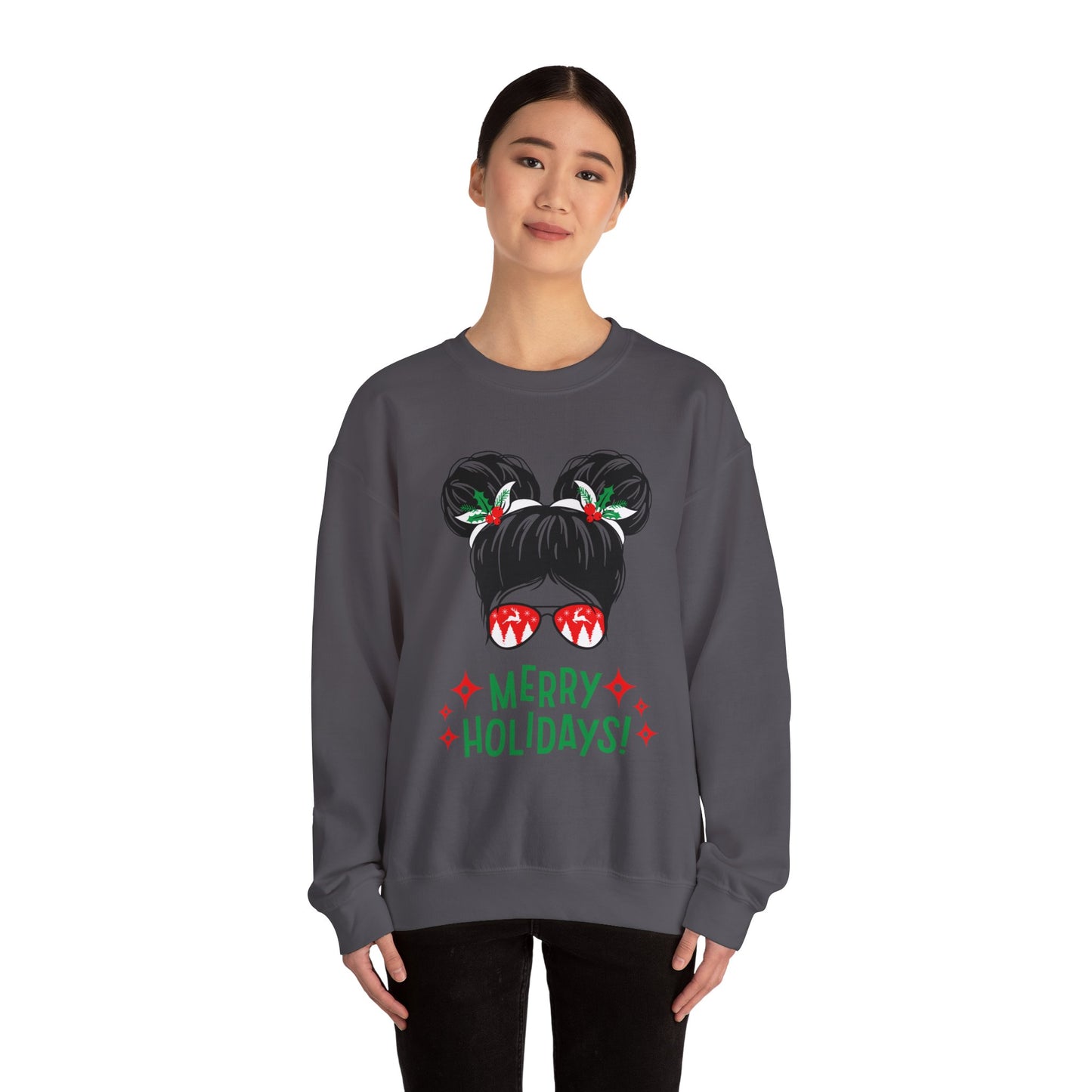 Women's Favorite Merry Holidays Crewneck