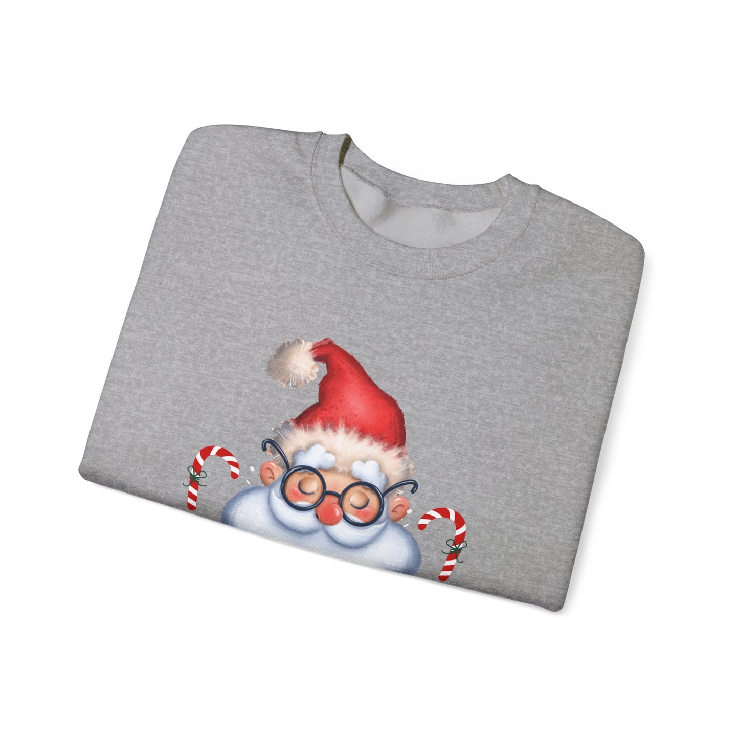 Merry & Zen: Christmas Meditating Santa  Crewneck