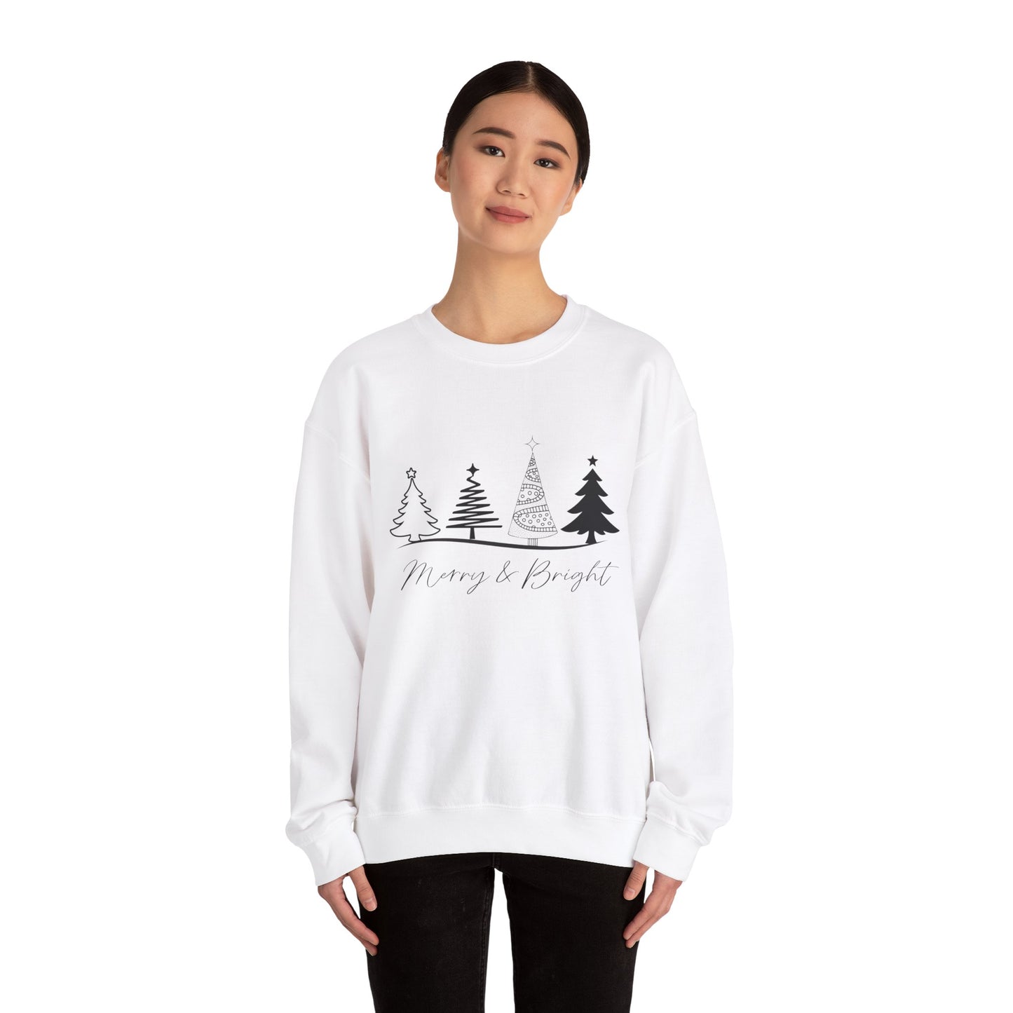 Merry and Bright: Festive Christmas  Crewneck