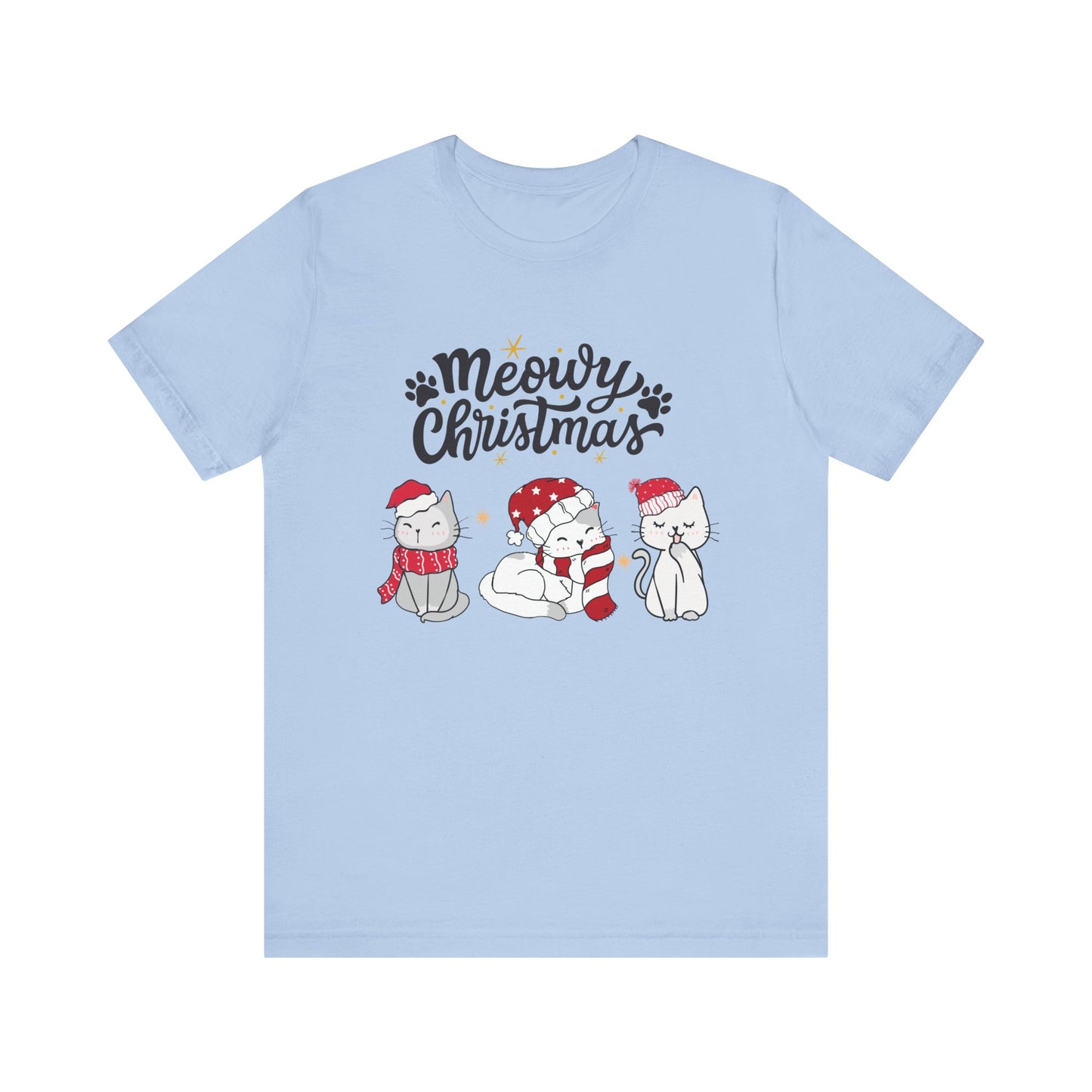 Meowy Christmas festive T-Shirt