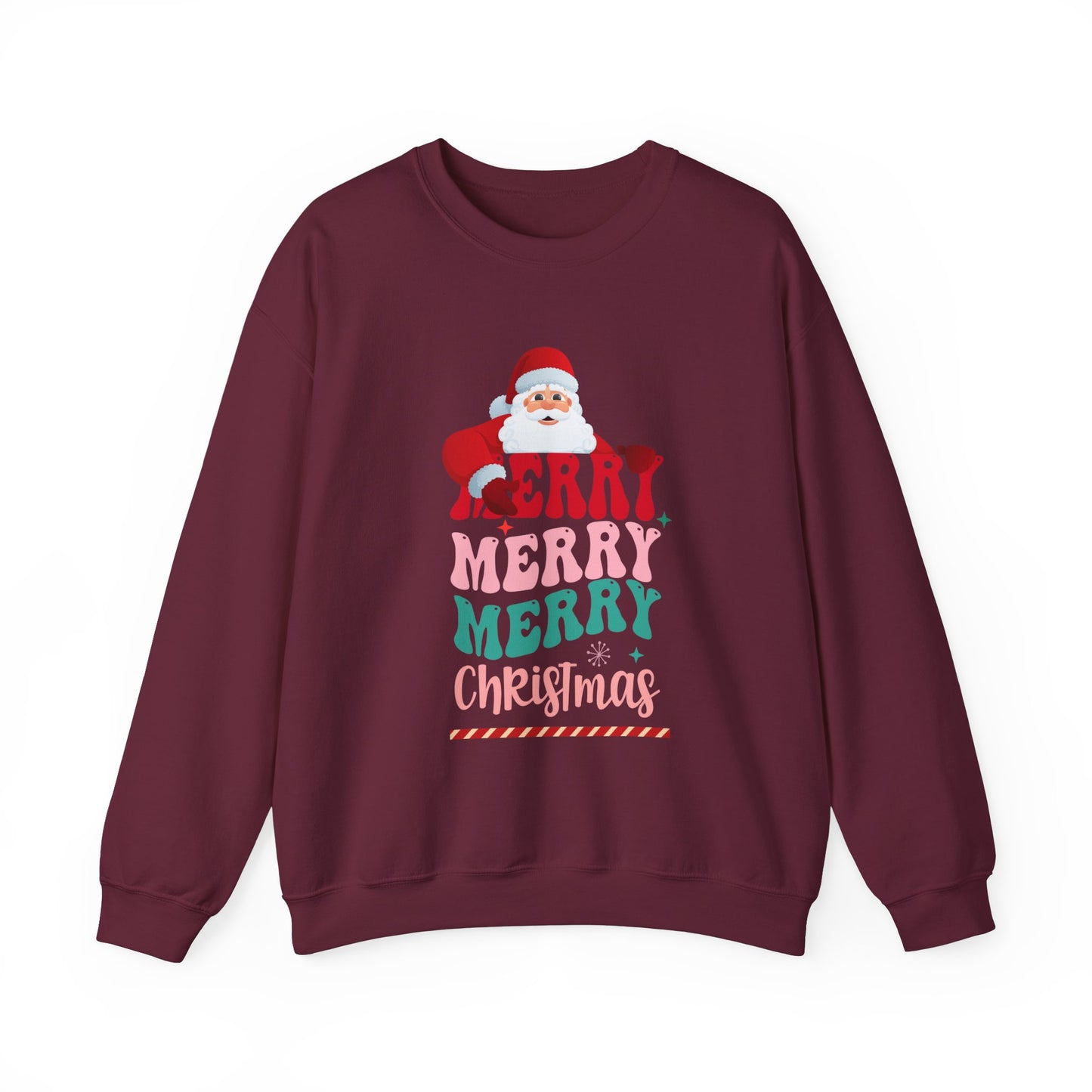 Merry Merry Merry Christmas Crewneck