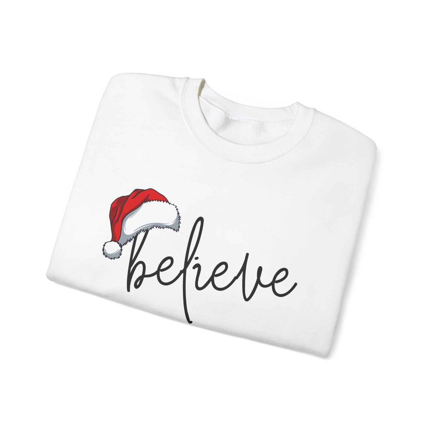 Believed & Festive Christmas Crewneck