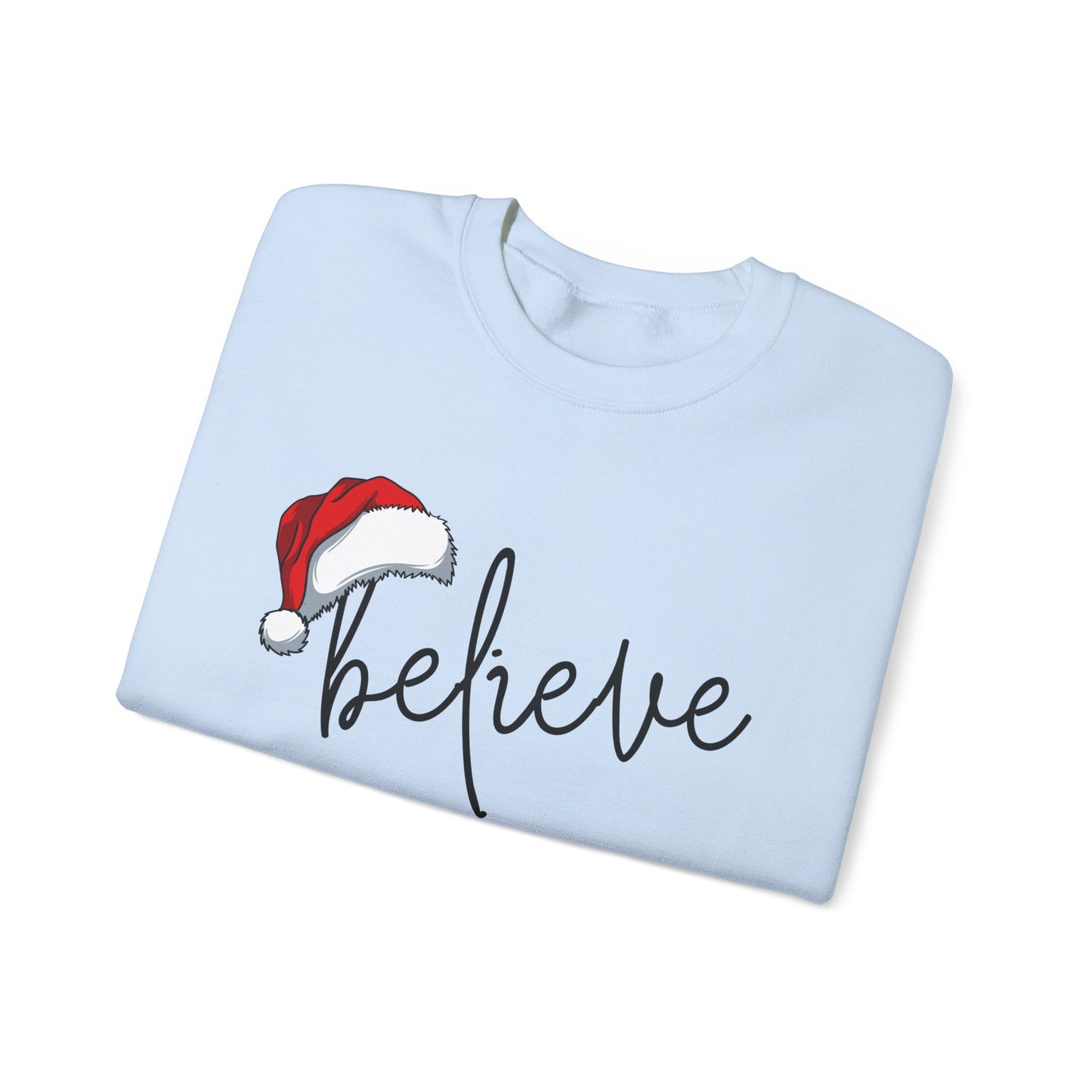 Believed & Festive Christmas Crewneck