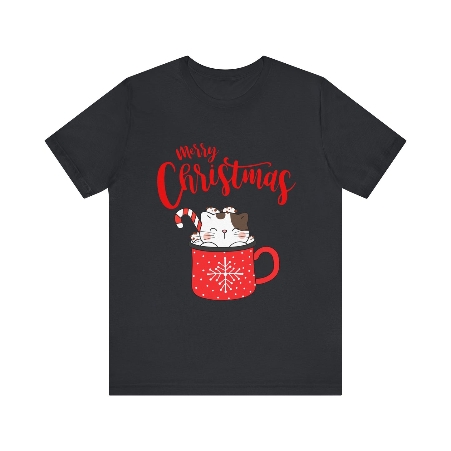 Christmas Cuteness: Kitty in a Cup T-Shirt