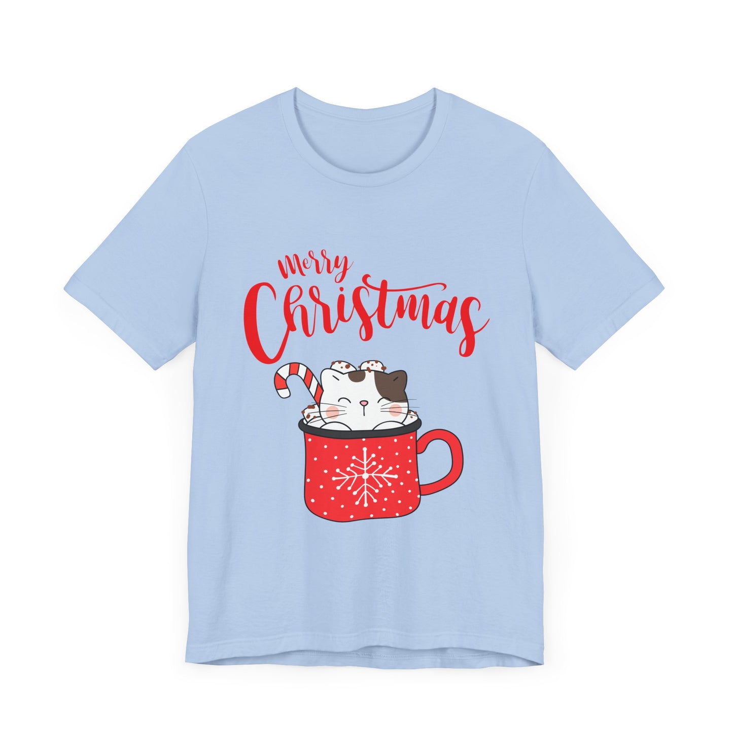 Christmas Cuteness: Kitty in a Cup T-Shirt