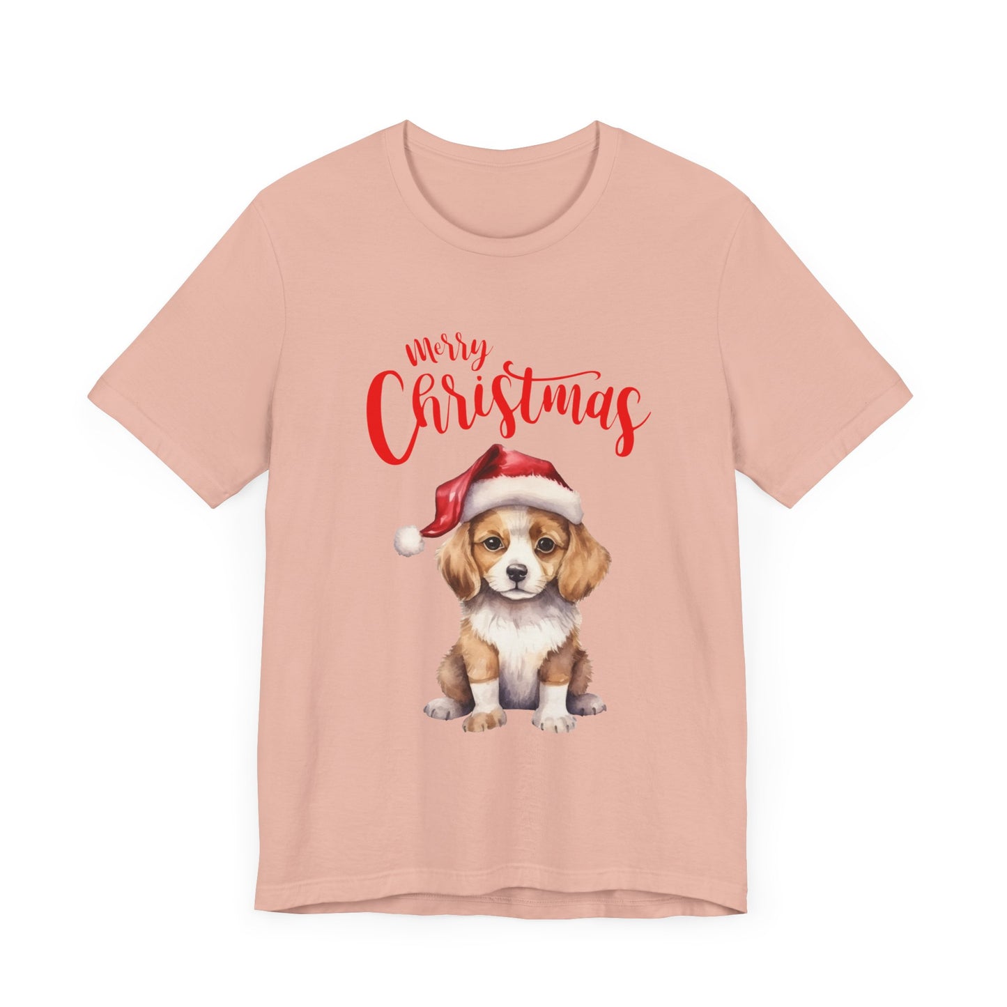 Jolly Pup: Merry Christmas T-Shirt