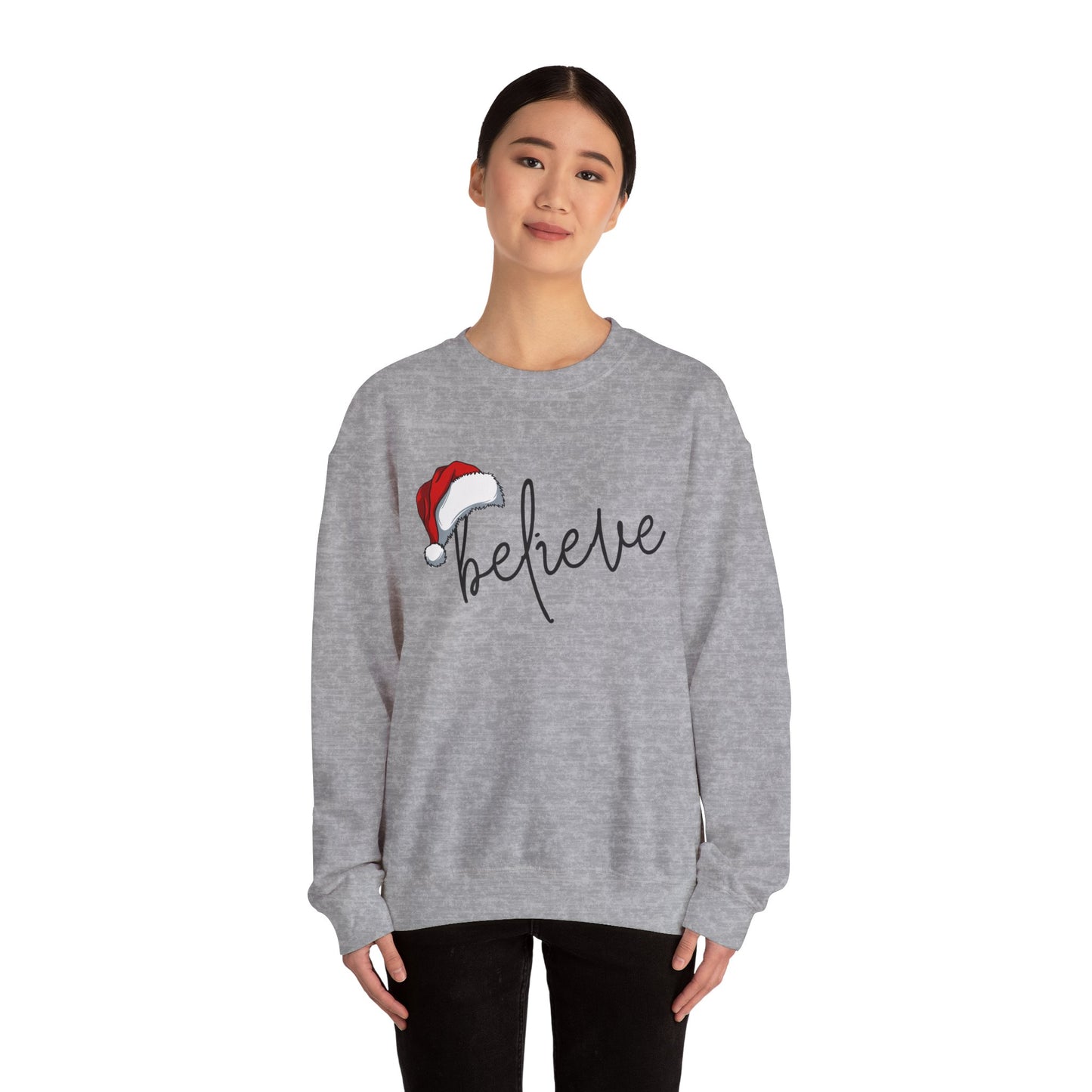 Believed & Festive Christmas Crewneck