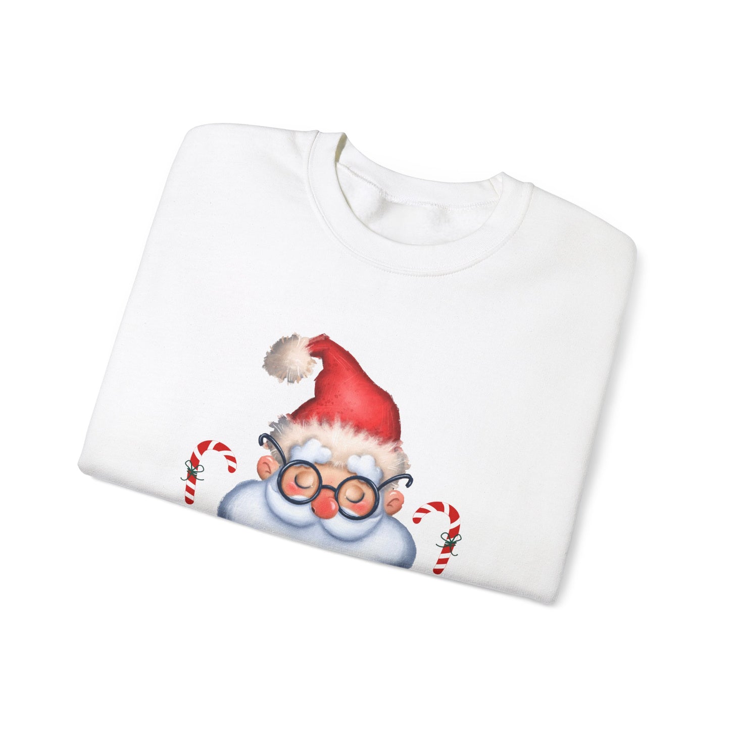 Merry & Zen: Christmas Meditating Santa  Crewneck