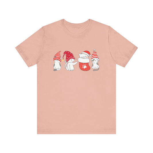 Purrfect Quartet Christmas T-Shirt