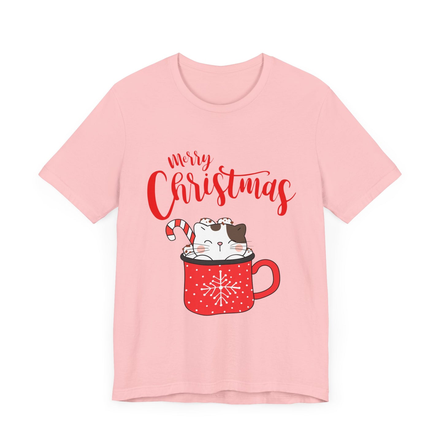 Christmas Cuteness: Kitty in a Cup T-Shirt