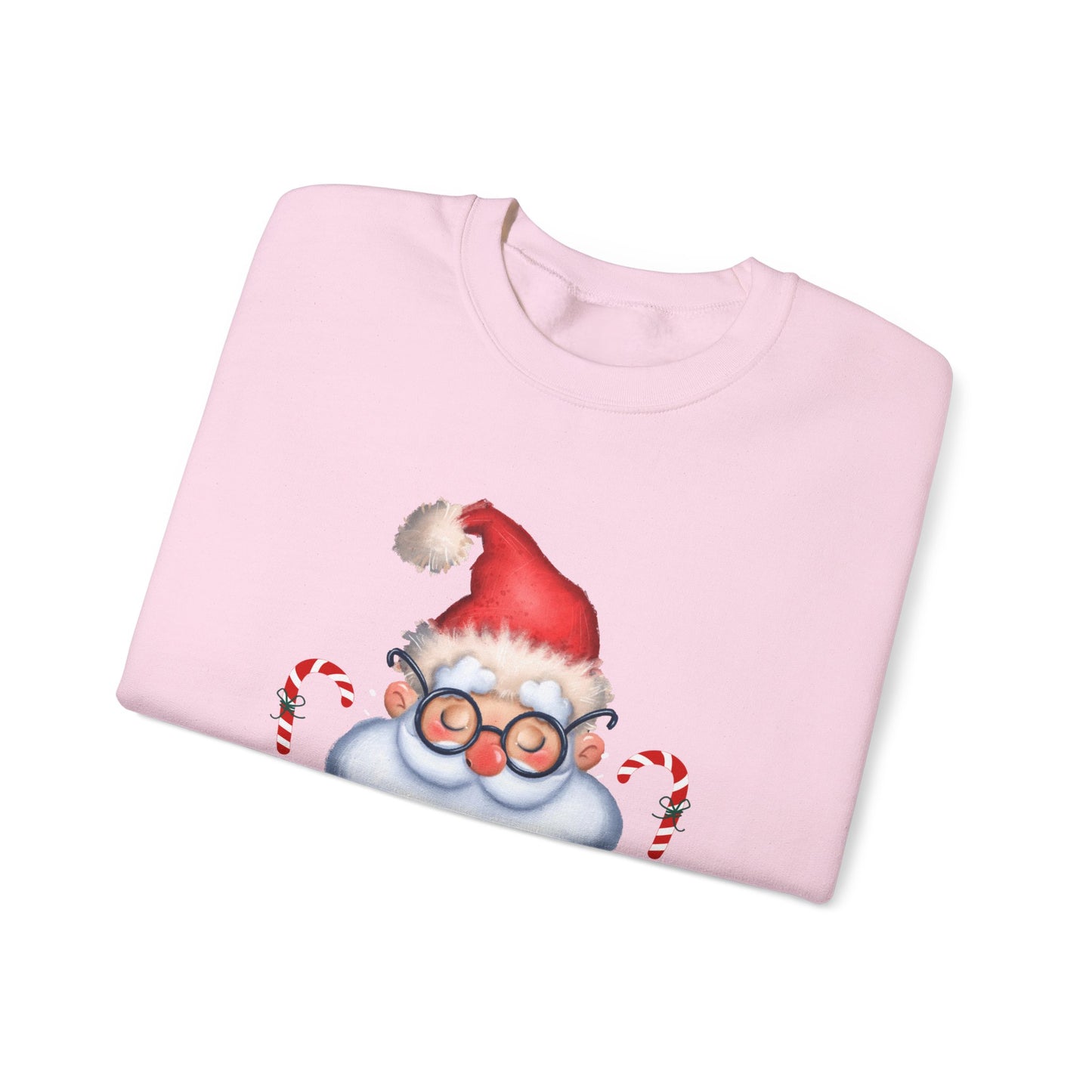 Merry & Zen: Christmas Meditating Santa  Crewneck