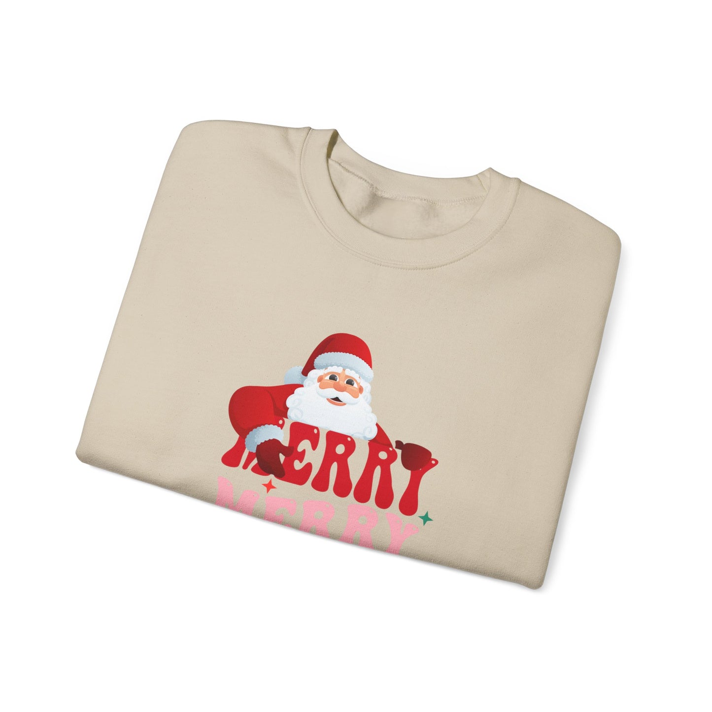 Merry Merry Merry Christmas Crewneck