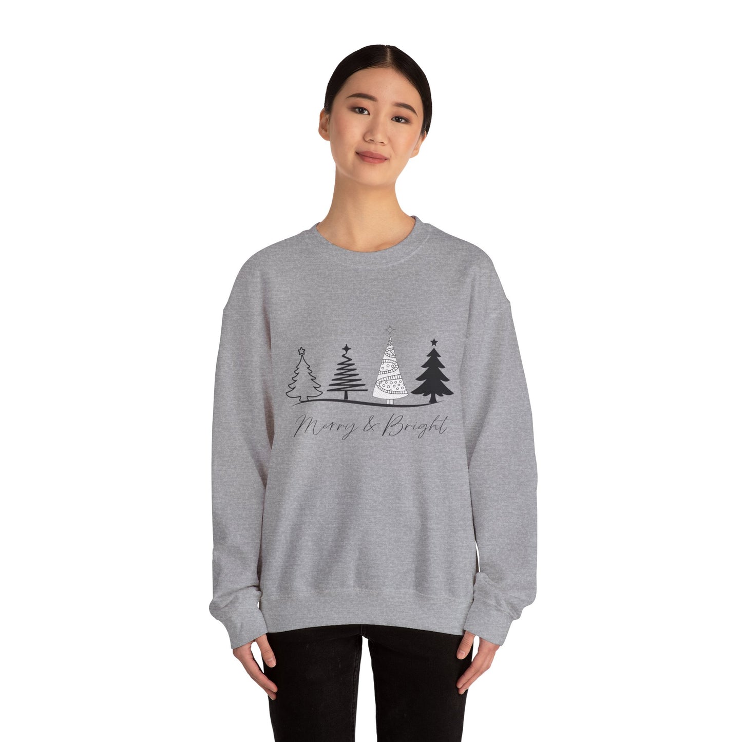 Merry and Bright: Festive Christmas  Crewneck