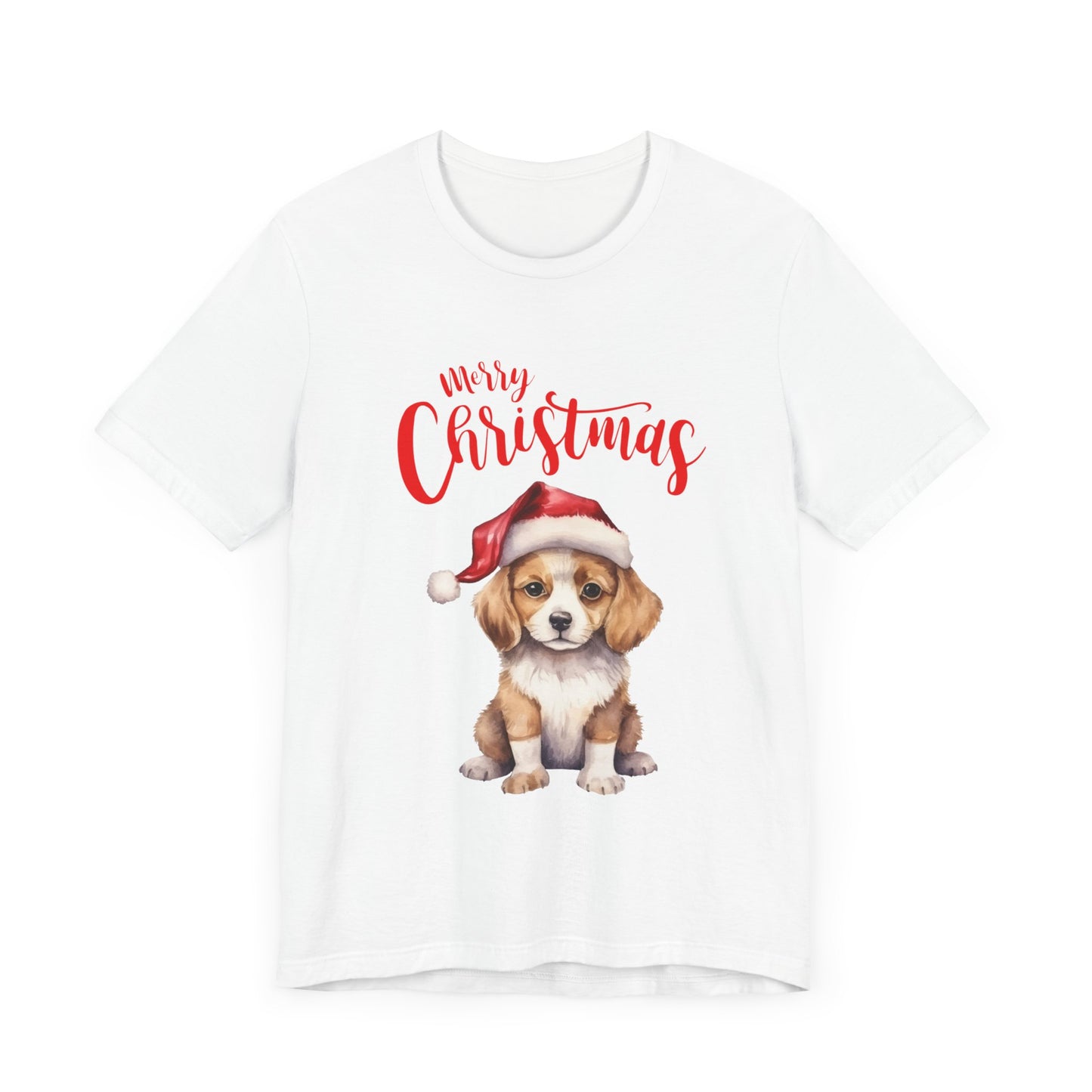 Jolly Pup: Merry Christmas T-Shirt