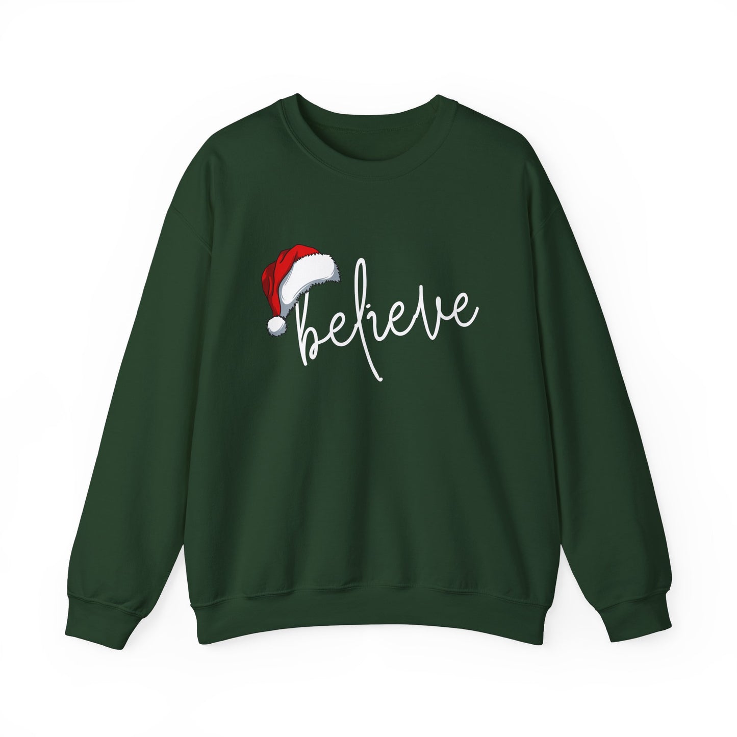 Believed & Festive Christmas Crewneck