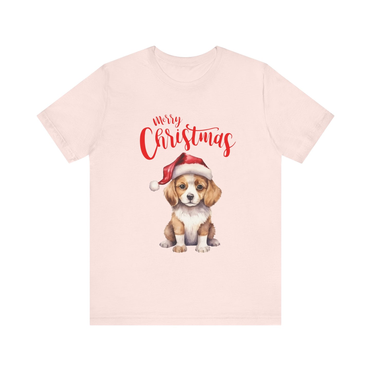 Jolly Pup: Merry Christmas T-Shirt