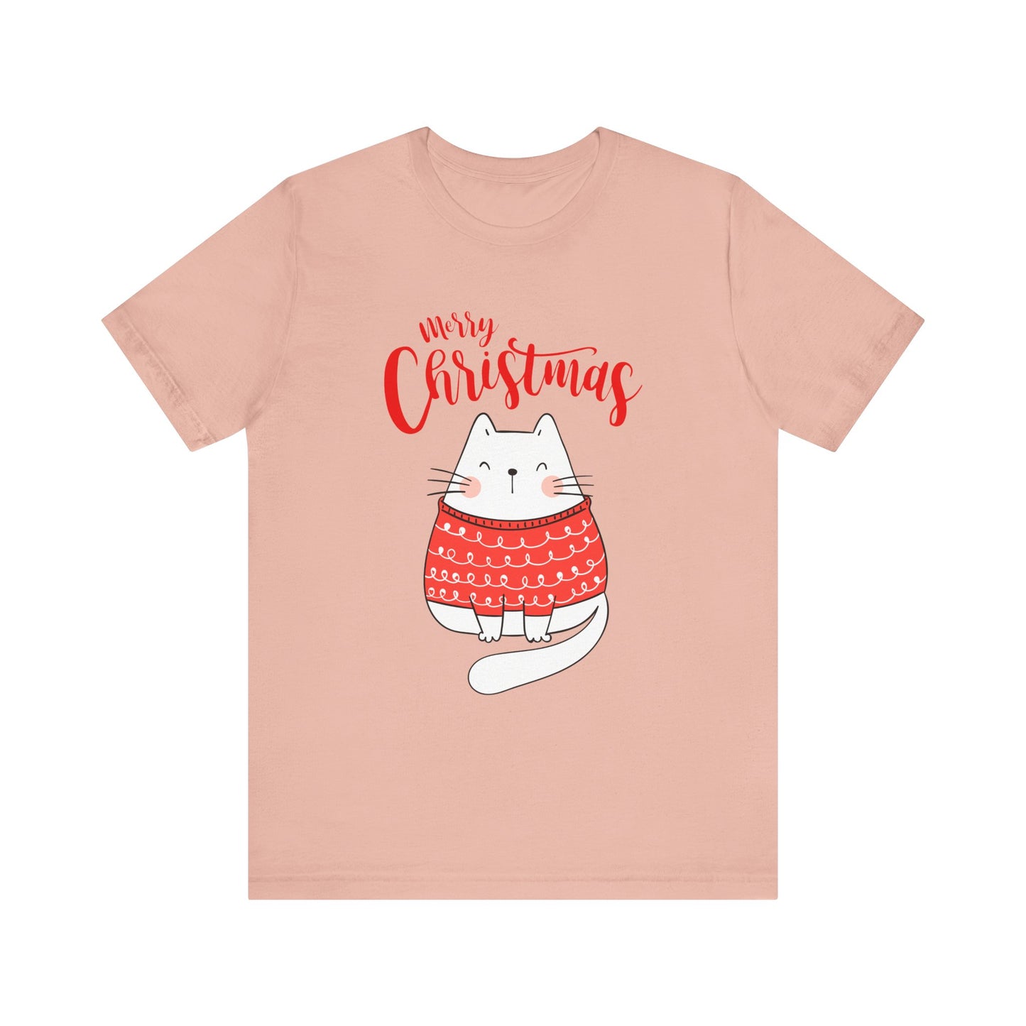 Purrfectly Merry: Cat in festive mood T-Shirt