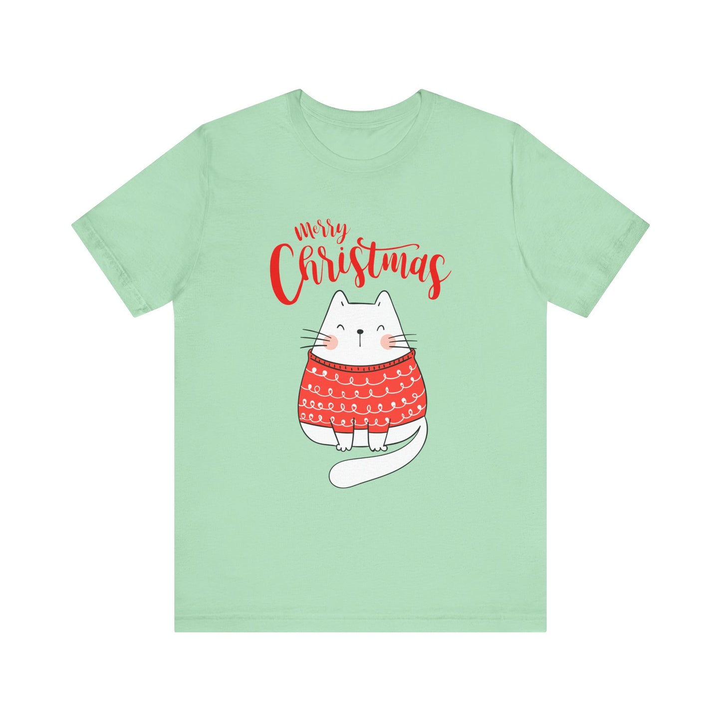 Purrfectly Merry: Cat in festive mood T-Shirt