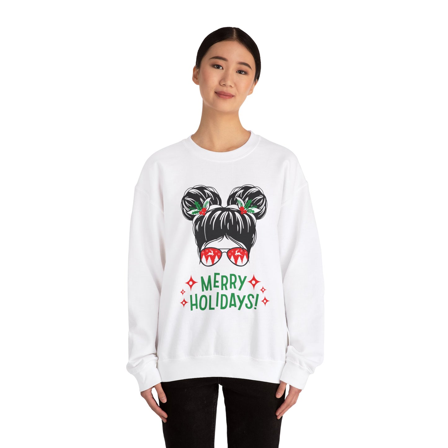 Women's Favorite Merry Holidays Crewneck