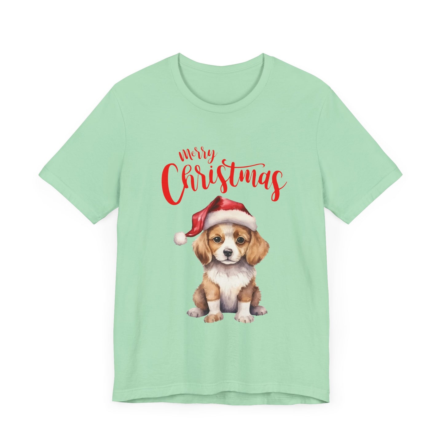 Jolly Pup: Merry Christmas T-Shirt