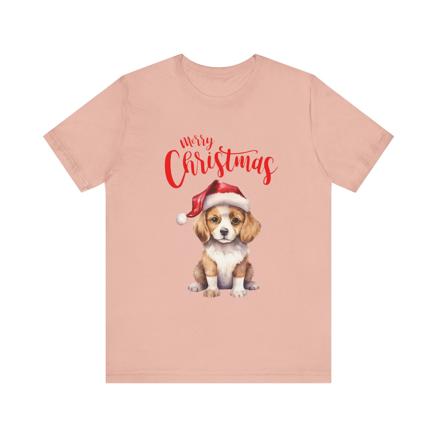 Jolly Pup: Merry Christmas T-Shirt