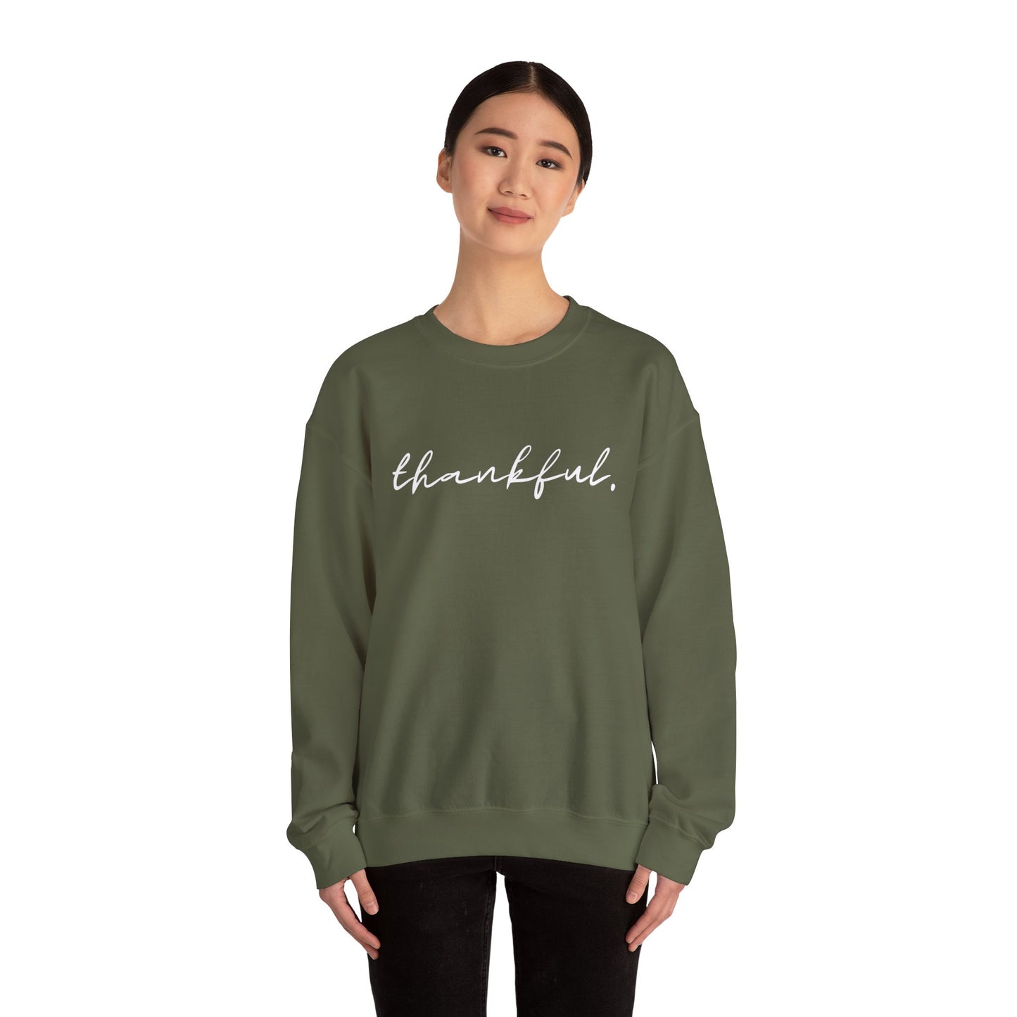 Thanksgiving Thankful Crewneck