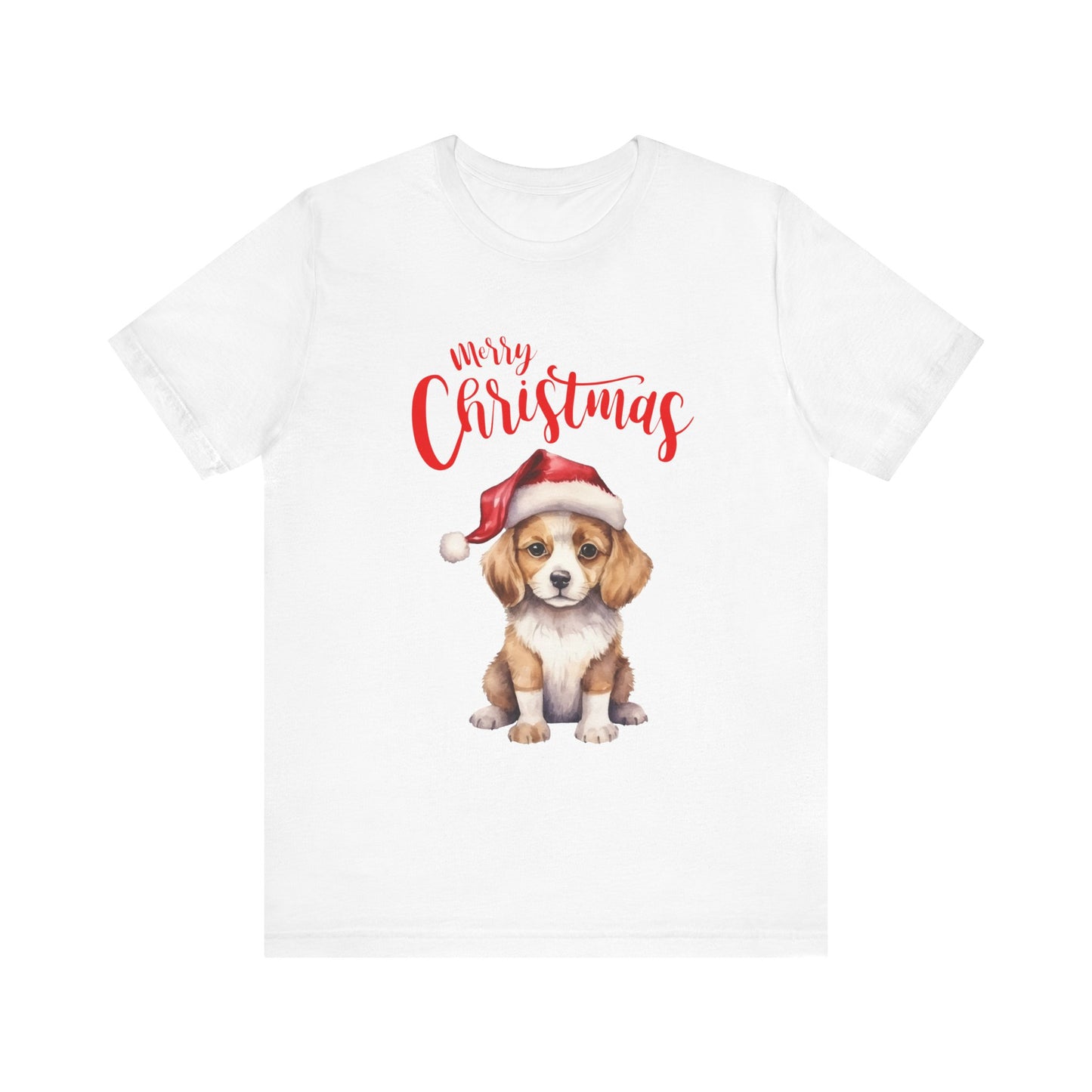 Jolly Pup: Merry Christmas T-Shirt