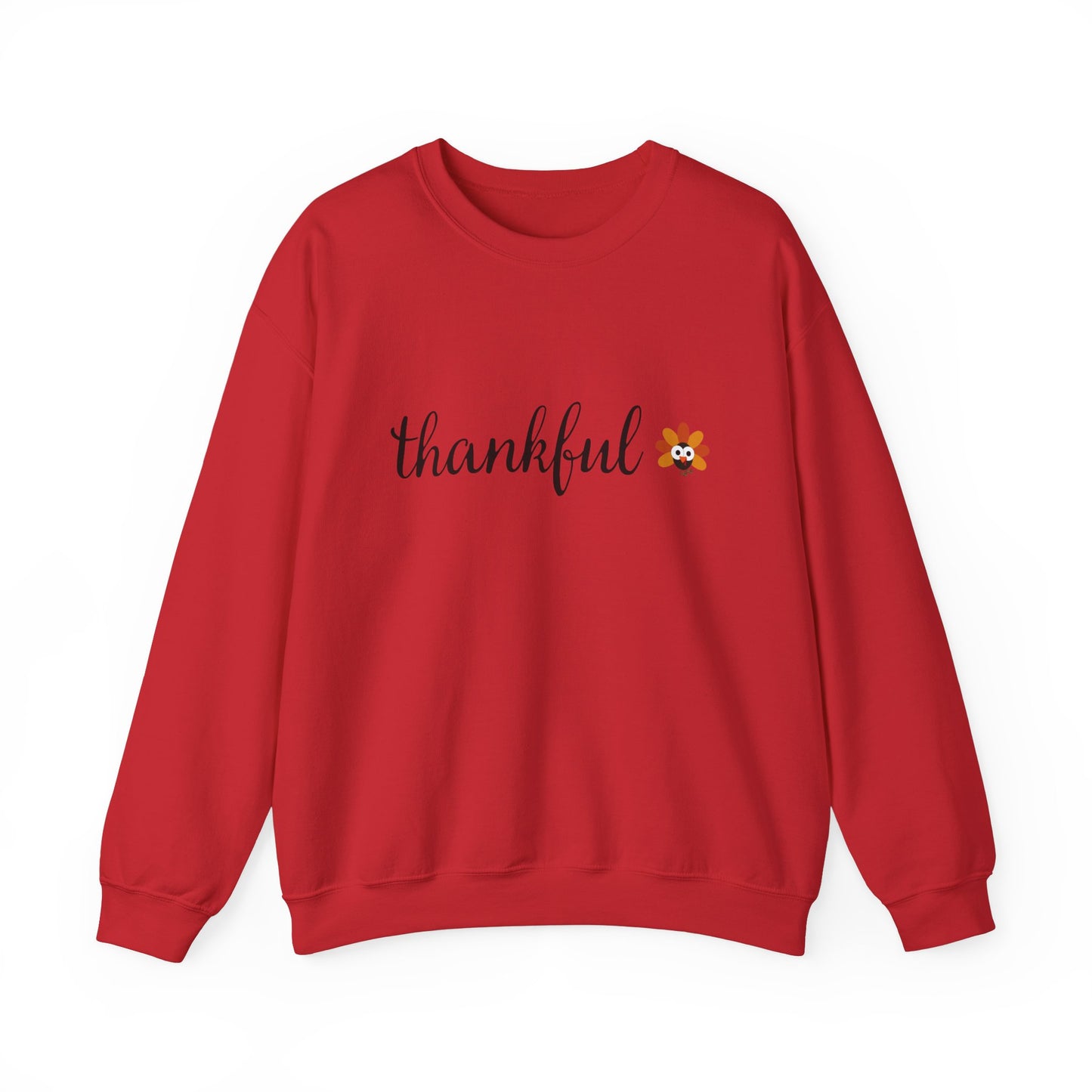 Thanksgiving Turkey Thankful Crewneck