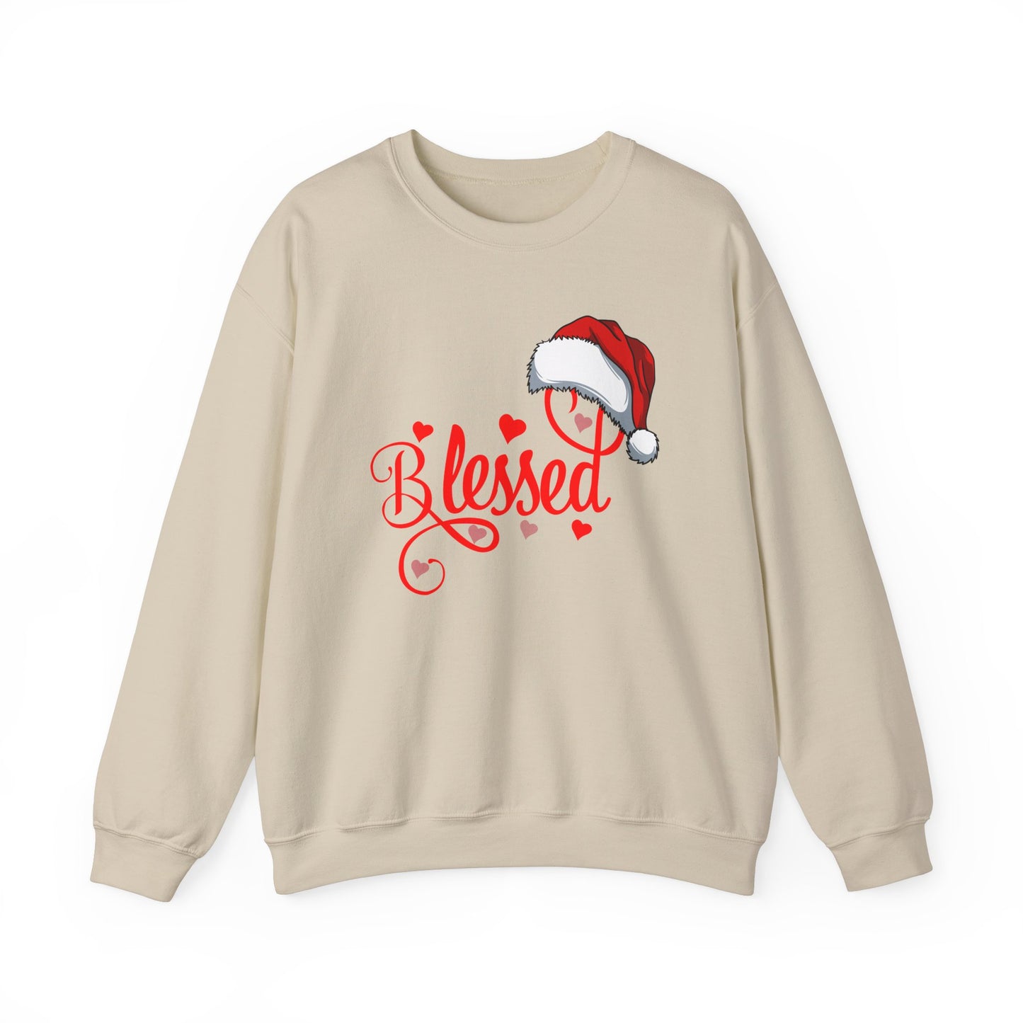 Blessed & Festive Christmas Crewneck