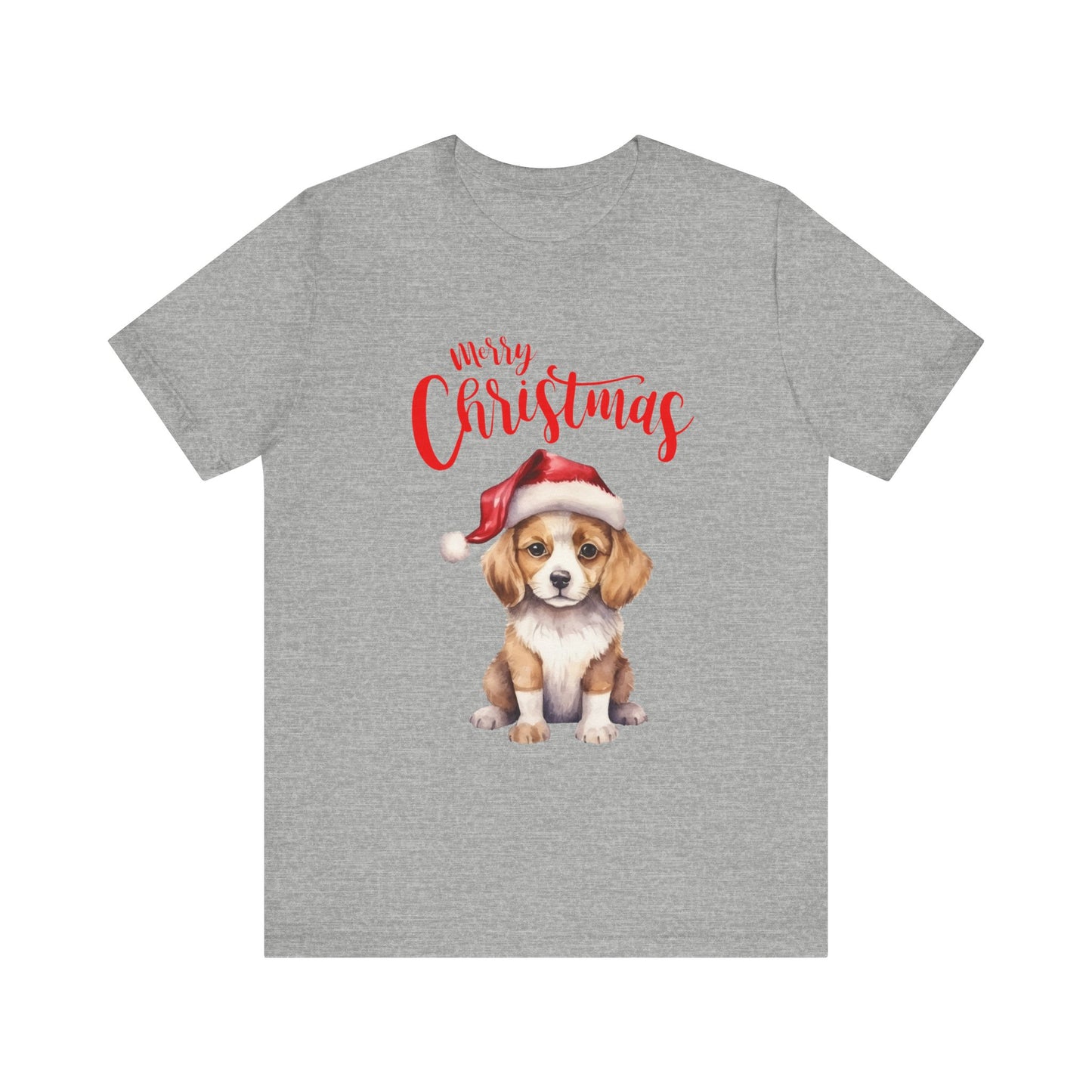 Jolly Pup: Merry Christmas T-Shirt