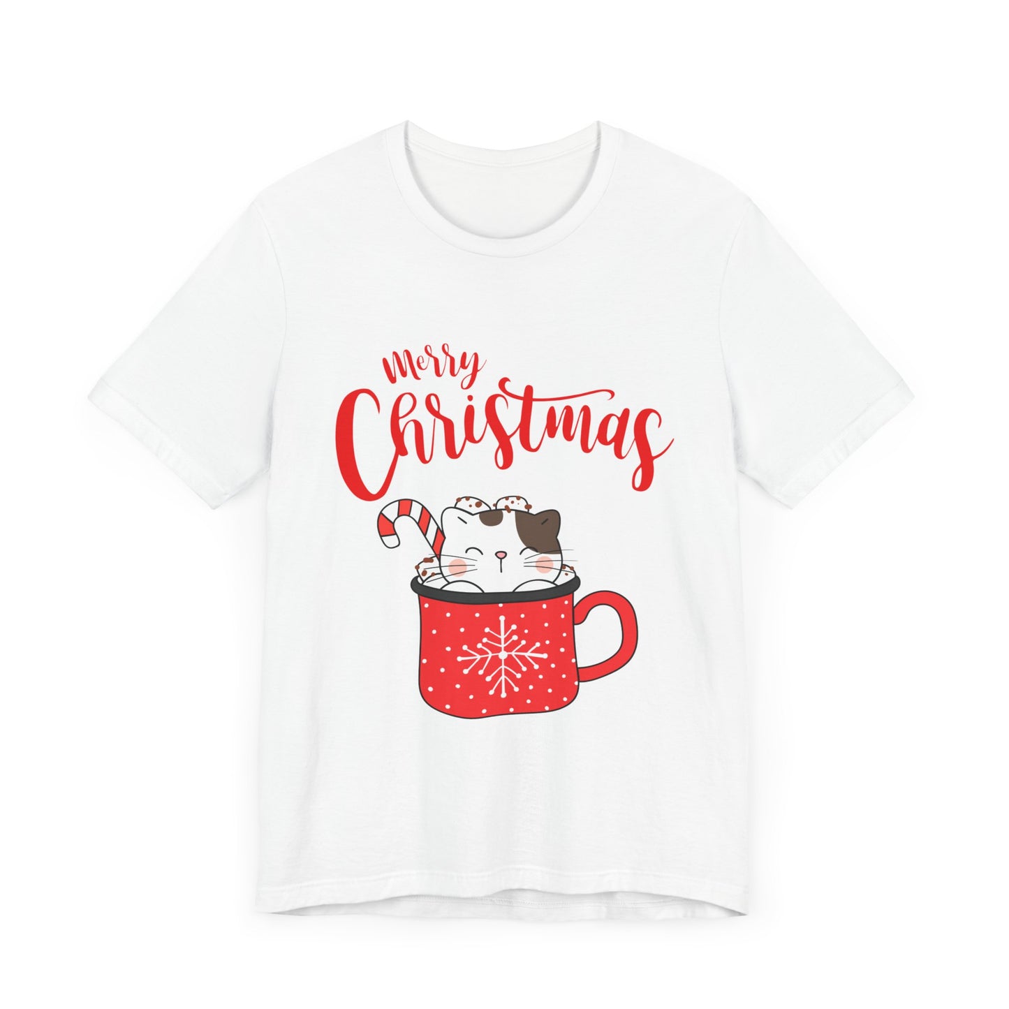 Christmas Cuteness: Kitty in a Cup T-Shirt