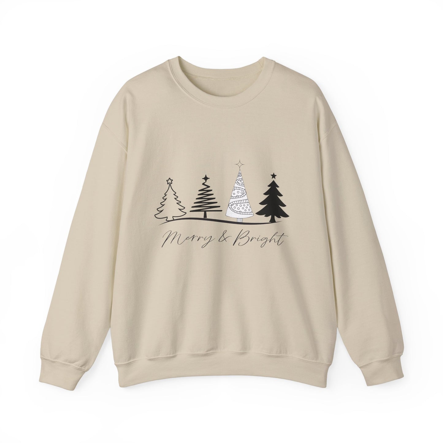 Merry and Bright: Festive Christmas  Crewneck