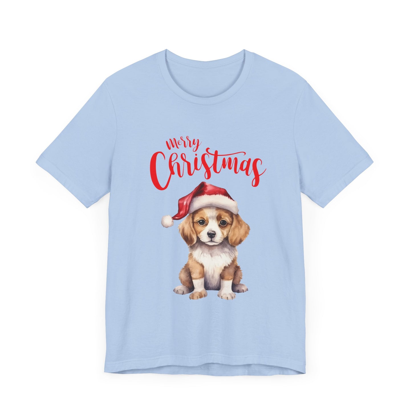 Jolly Pup: Merry Christmas T-Shirt