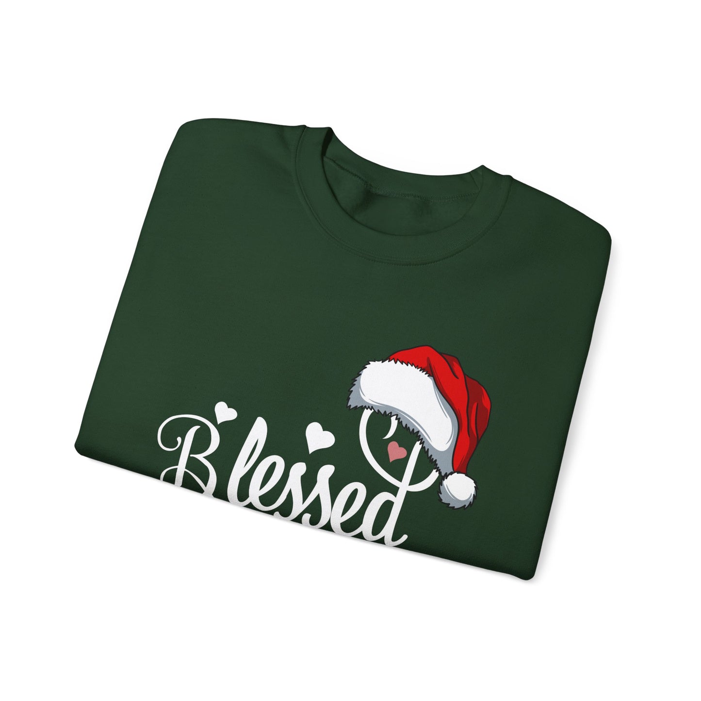 Blessed & Festive Christmas Crewneck