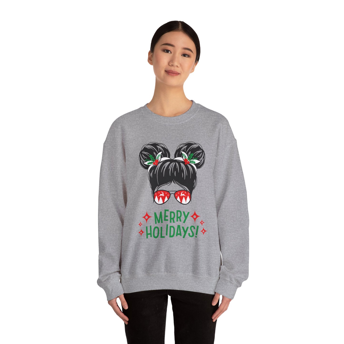 Women's Favorite Merry Holidays Crewneck