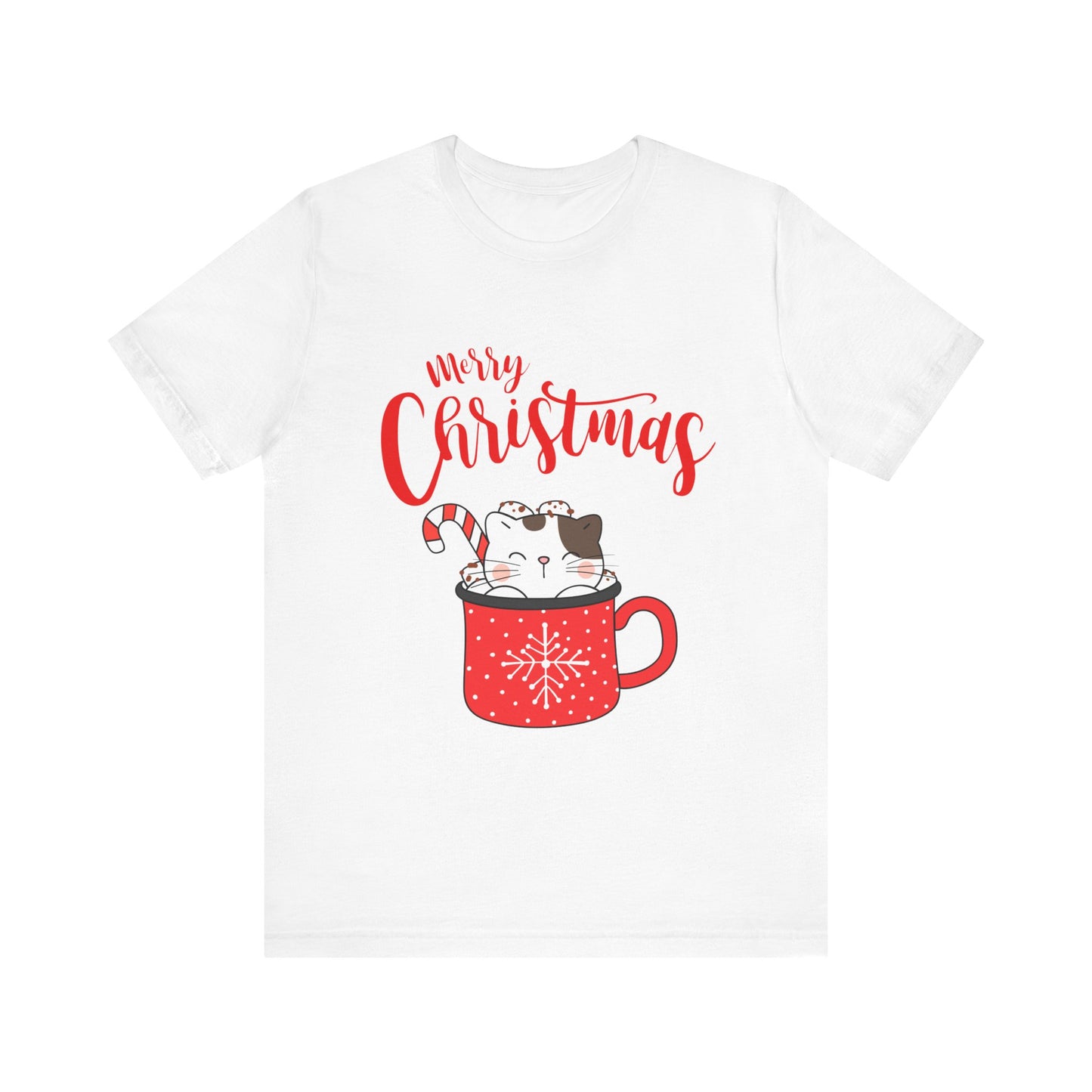 Christmas Cuteness: Kitty in a Cup T-Shirt