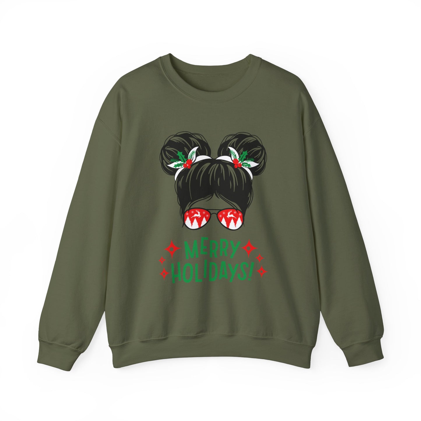 Women's Favorite Merry Holidays Crewneck