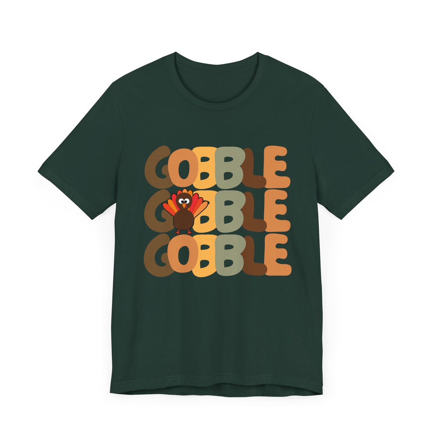 Thanksgiving Gobble Turkey Tee