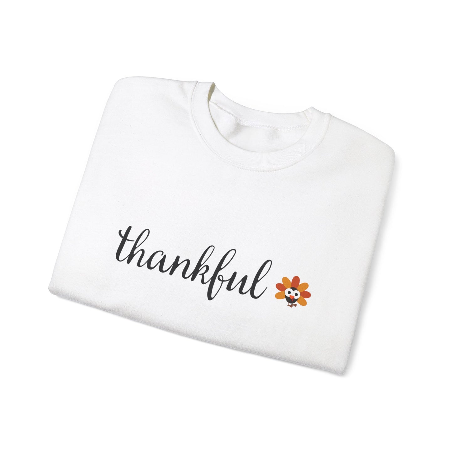 Thanksgiving Turkey Thankful Crewneck