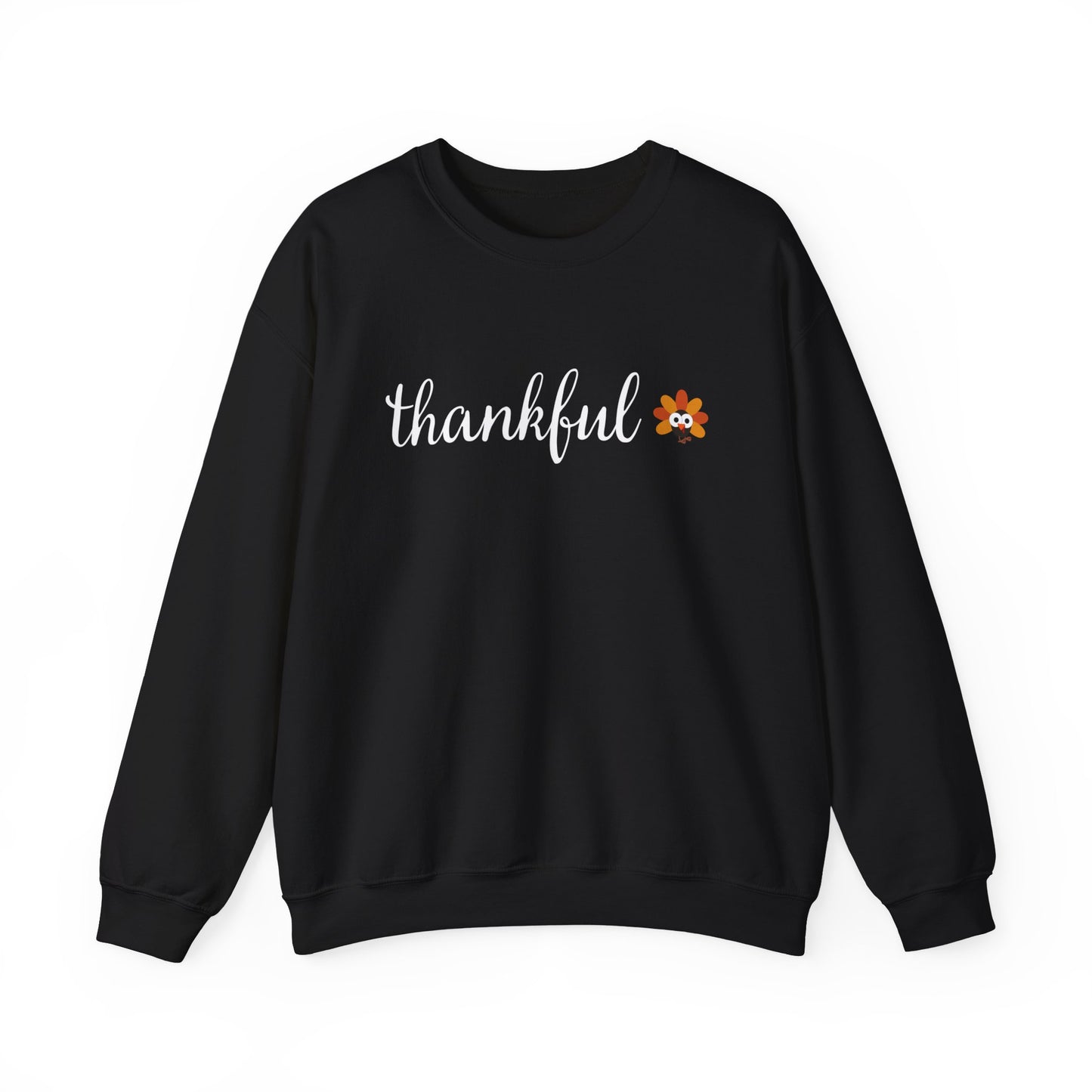 Thanksgiving Turkey Thankful Crewneck