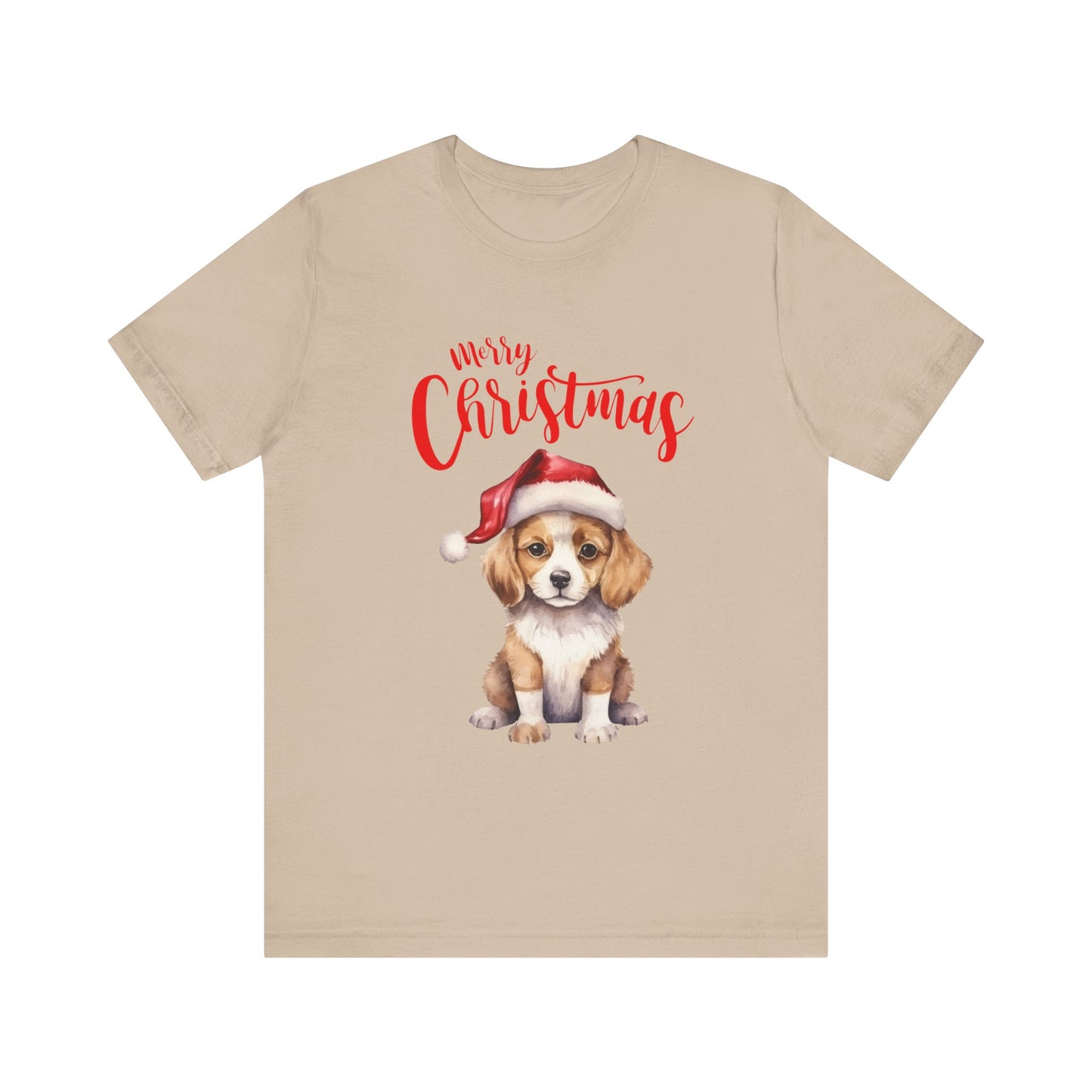 Jolly Pup: Merry Christmas T-Shirt