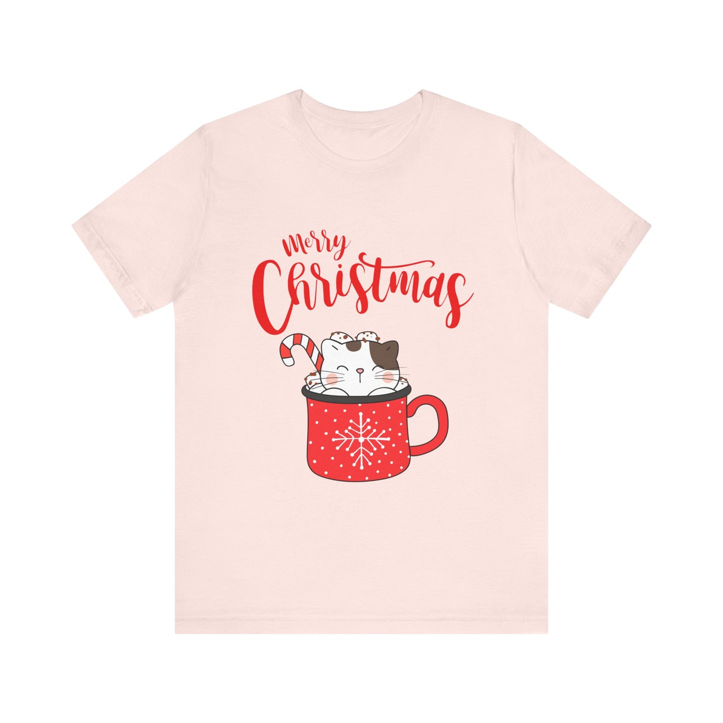 Christmas Cuteness: Kitty in a Cup T-Shirt